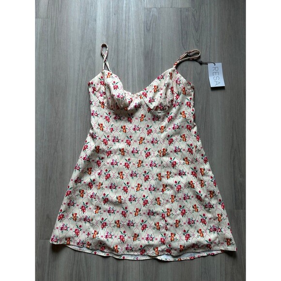 RESA The Joelle Mini Dress in Fawn size Medium NWT!‎ - Picture 1 of 3